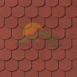 Gont bitumiczny IKO Victorian PLUS w kolorze Czerwony Ceglasty (10)