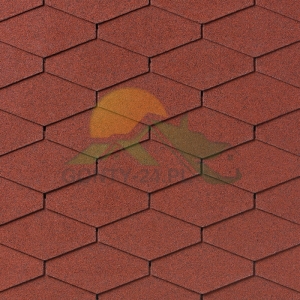 Gont bitumiczny IKO Diamant Plus w kolorze Czerwony Ceglasty (10)