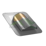 Wywietrznik połaciowy w kolorze Szarym RAL 7046