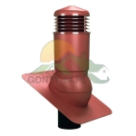 Kominek wentylacyjny izolowany w kolorze Czerwonym RAL 3009