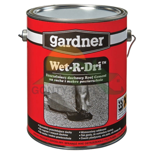 Wiaderko uszczelniacza asfaltowego Wet-R-Dri Roof Cement 3.4 l.jpg