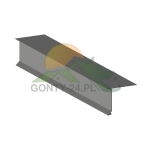 Wiatrownica górna pod gont bitumiczny - wzór 01