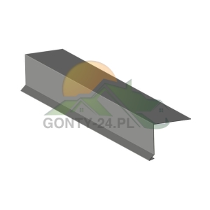 Wiatrownica górna pod gont bitumiczny - wzór 03